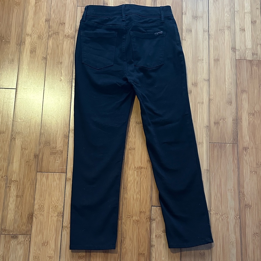 WHBM High-Rise Straight Crop Black Jeans Size 2 P – Must-Have! - Picture 7 of 9